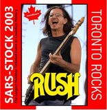 Rush - Sars-Stock 2003: Toronto Rocks - import LP
