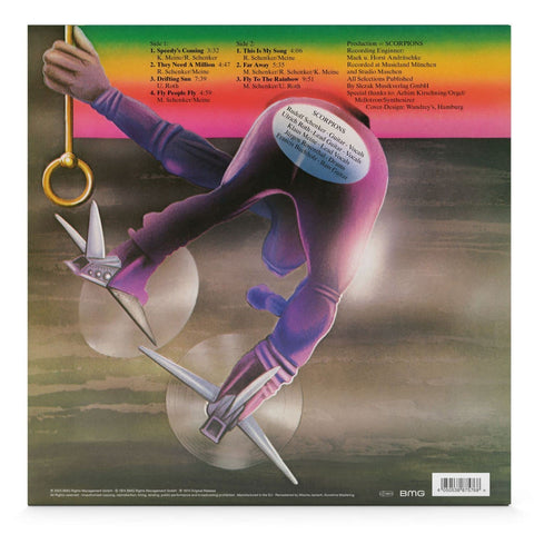 Scorpions - Fly to the Rainbow 180g on limited colored vinyl