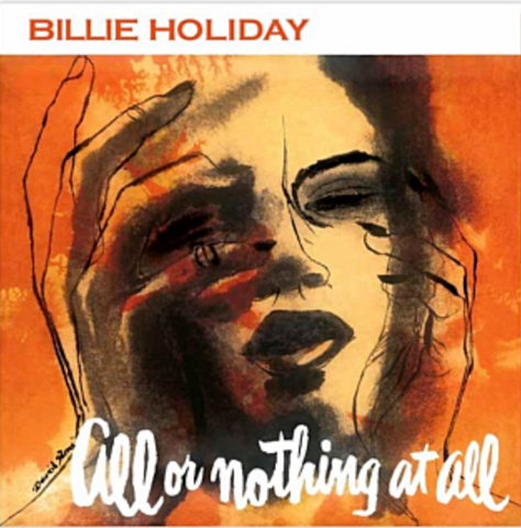 Billie Holiday - All or Nothing at All - import LP on colored vinyl