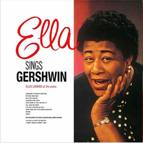 Ella Fitzgerald - Ella Sings Gershwin - import LP on colored vinyl
