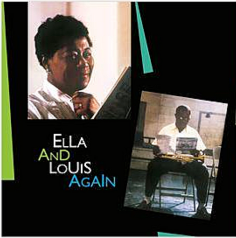 Ella Fitzgerald and Louis Armstrong - Ella and Louis Again - import LP on colored vinyl