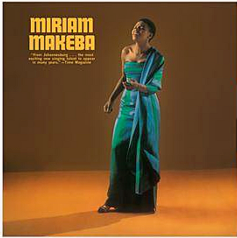 Miriam Makeba - S/T -  US debut - import LP on colored vinyl