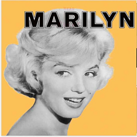 Marilyn Monroe - Marilyn - import LP on colored vinyl