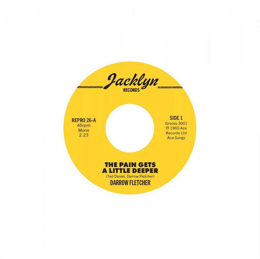 Darrow Fletcher - The Pain Gets a Little Deeper / My Judgement Day 7"