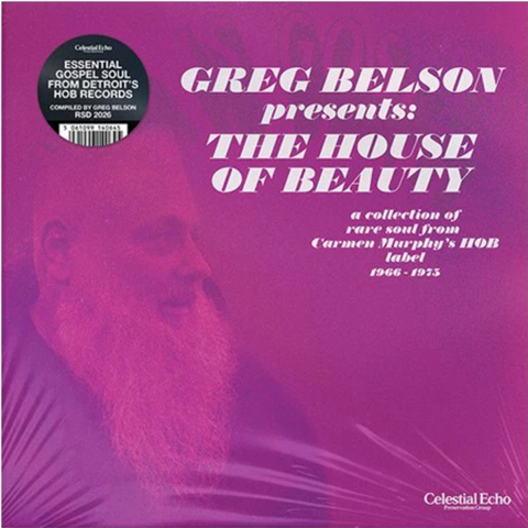 Various - Greg Belson Presents The House of Beauty: A Collection of rare soul from the HOB label 1966-1975 - special LP release for RSD26