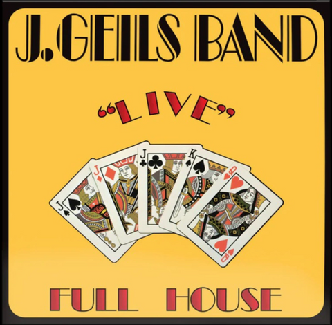 J. Geils Band - "Live" Full House - 180g Rhino Hi-Fidelity edition