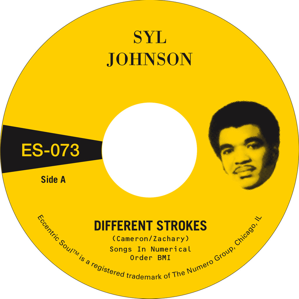 Syl Johnson - Different Strokes / Is It Because I'm Black 7" 45 on limited colored vinyl