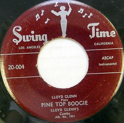 Lloyd Glenn - Chica Boo b/w Pine Top Boogie