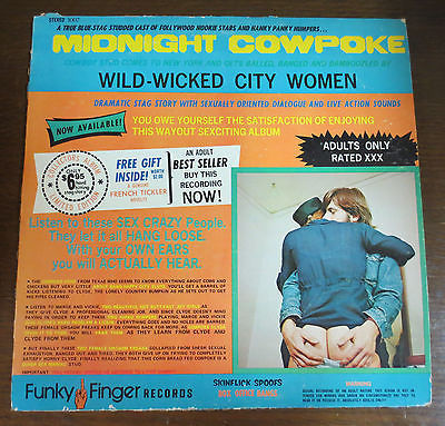 Midnight Cowpoke - Adults Only Rated XXX Lp