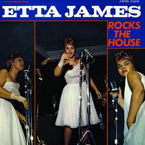 Etta James - Rocks the House on limited colored vinyl w/ bonus tracks