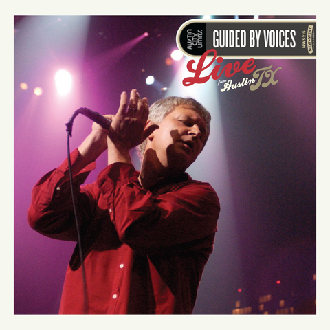 Guided by Voices - Live in Austin TX - 2 LPs on limited colored vinyl