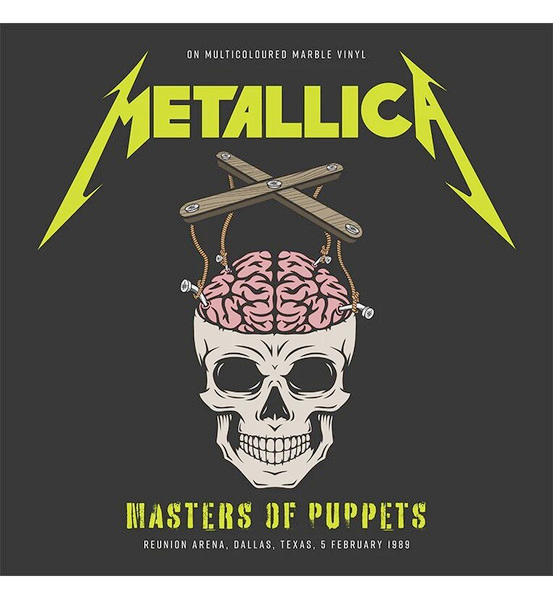 Metallica - Masters of Puppets: Live in Texas 1989 on limited colored vinyl