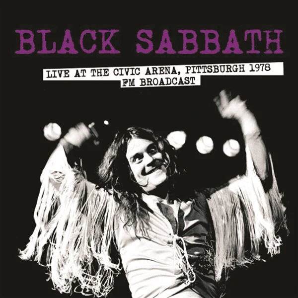 Black Sabbath - Live at the Civic Arena 1978 on limited colored vinyl