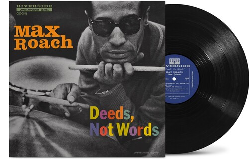 Max Roach - Deeds, Not Words - Limited LP using MONO mix for BF24