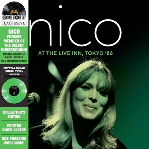 Nico - At the Live Inn, Tokyo '86 - LP on Limited colored vinyl for RSD24