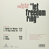Jackie McLean - Let Freedom Ring import pressing