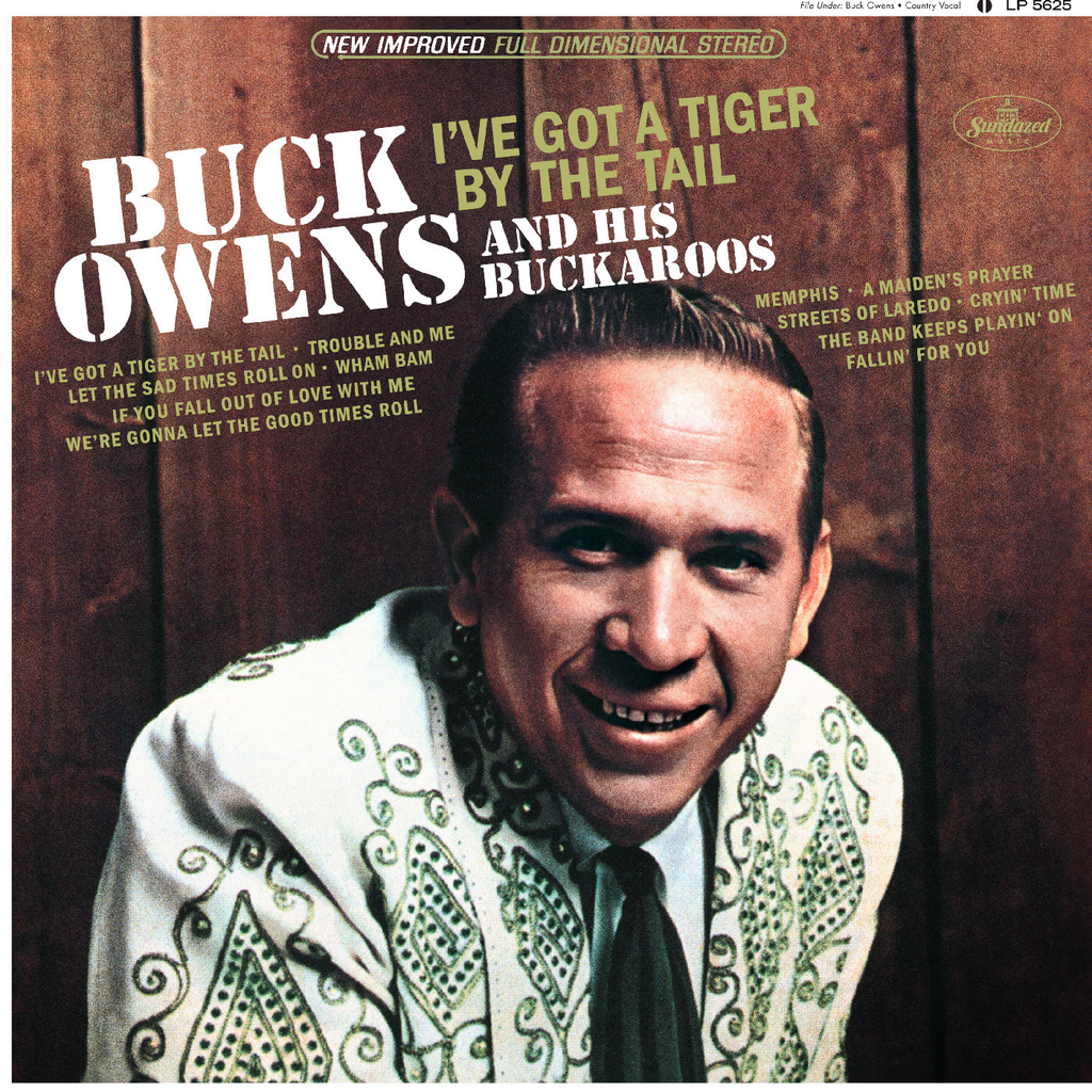 Buck Owens - I've Got a Tiger By the Tail - on limited colored vinyl for BF24