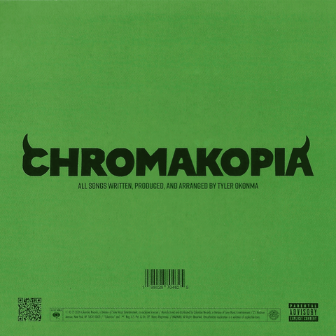 Tyler the Creator - Chromakopia - import on colored vinyl – Orbit Tyler the Creator - Chromakopia - import on colored vinyl – Orbit
