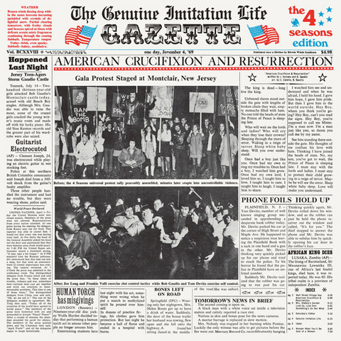 Four Seasons - The Genuine Imitation Life Gazette - limited re-issue LP for RSD24