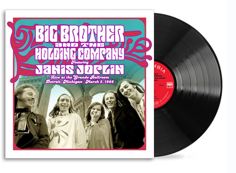 Big Brother & The Holding Company - Live at The Grande Ballroom Detroit 1968 - limited LP for BF24