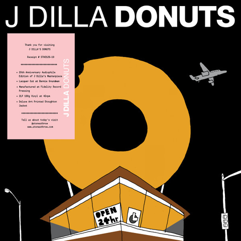 J Dilla - Donuts - Deluixe 20th Anniversary 2 LP set (Shop Cover art)