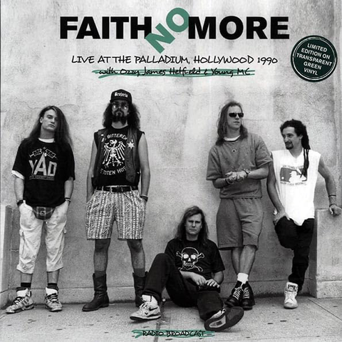 Faith No More - Live at the Palladium, Hollywood 1990 - import LP on limited colored vinyl