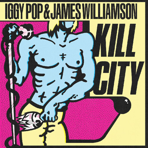 Iggy Pop - Kill City - SUPER LIMITED re-press on colored vinyl