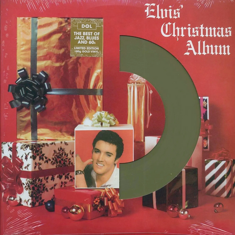 Elvis Presley - Christmas Album & More import GOLD colored Vinyl!