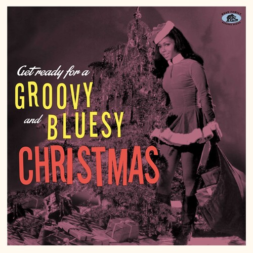 Various - Get Ready for a Groovy and Bluesy Christmas on limited colored vinyl