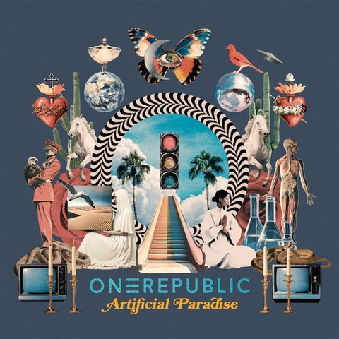 OneRepublic - Artificial Paradise -  2 LP set on limited colored vinyl for BF24