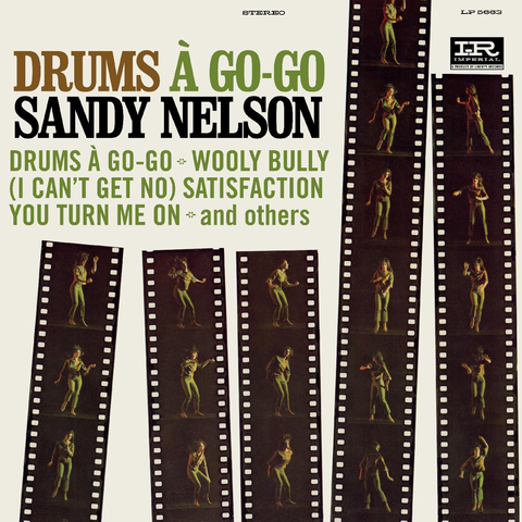 Sandy Nelson - Drums A Go-Go on limited colored vinyl