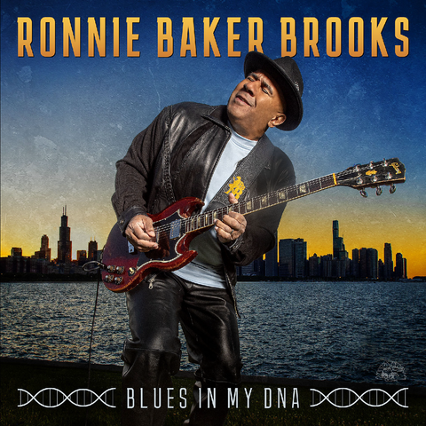 Ronnie Baker Brooks - Blues in My DNA - on limited colored vinyl