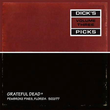 Grateful Dead - Dick's Picks Vol 3 - Florida 1977 super limited 4 LP box set!