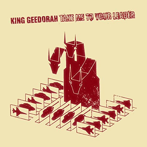 King Geedorah (MF Doom) - Take Me to Your Leader - 2 LP set on RED vinyl