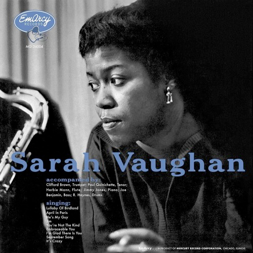 Sarah Vaughan - Self Titled - 180g LP w/ Clifford Brown [Acoustic Sounds Series]