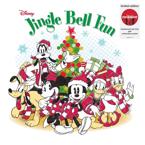 Various - Jingle Bell Fun from Disney - on limited colored vinyl w/ poster