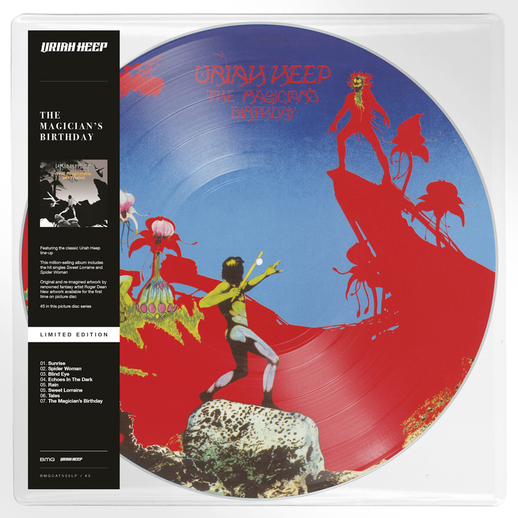 Uriah Heep - The Magician's Birthday - limited edition PICTURE DISC