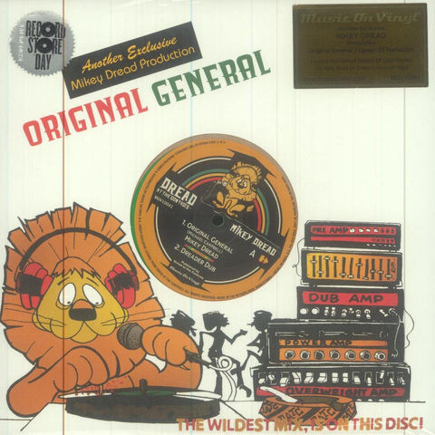 Mikey Dread - Original General - 10" EP on Limited colored vinyl for RSD23