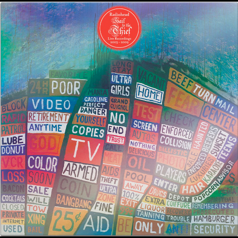 Radiohead - Hail to the Thief: Live Recordings 2003-2009 - on indie exclusive colored vinyl