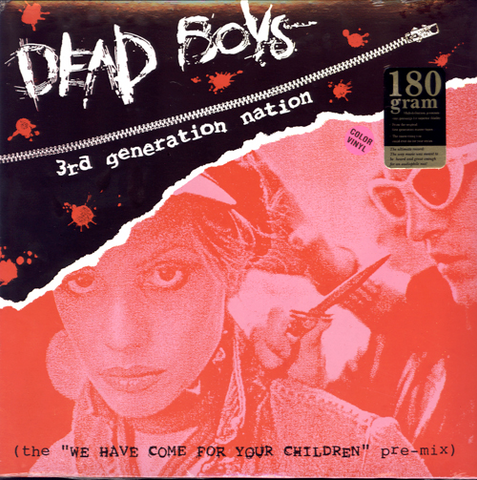 Dead Boys - 3rd Generation Nation - on limited colored vinyl