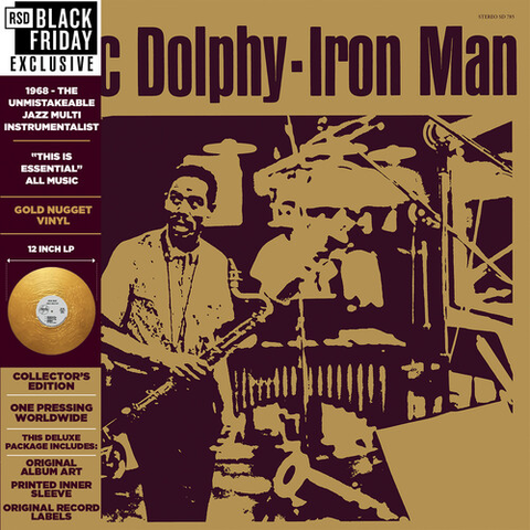Eric Dolphy - Iron Man - on Limited colored vinyl for BF-RSD