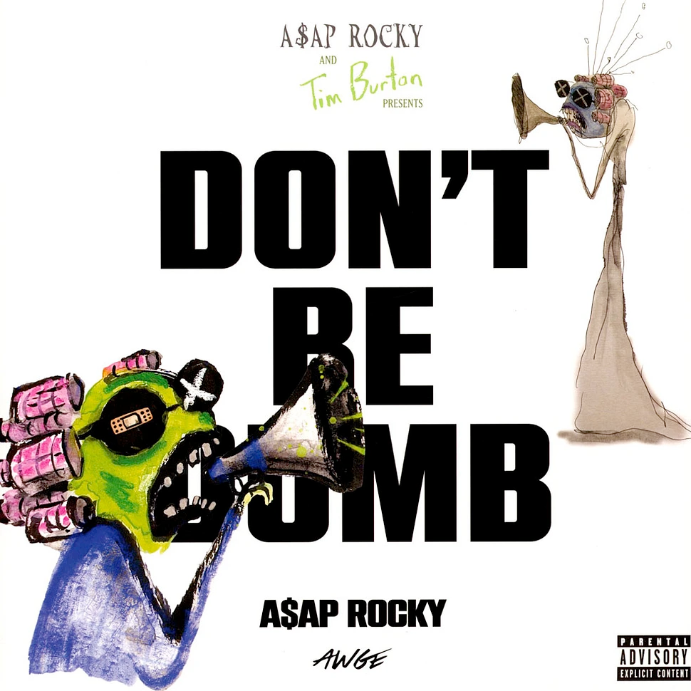 A$AP Rocky - Don't Be Dumb - soundtrack - 2 LP's on limited colored vinyl