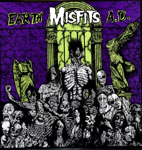 Misfits - Earth A.D. / Wolf's Blood on limited colored vinyl