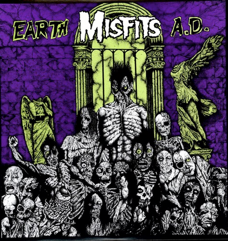 Misfits - Earth A.D. / Wolf's Blood on limited colored vinyl