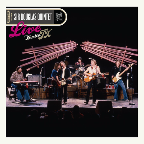 Sir Douglas Quintet - Live from Austin TX - 2 LPs on limited colored vinyl