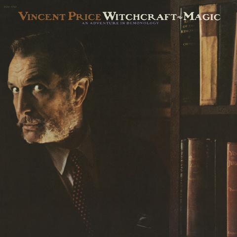 Vincent Price - Witchcraft-Magic: An Adventure in Demonology - limited edition 2 LPs on CLEAR w/ORANGE PUMPKIN SWIRL colored vinyl