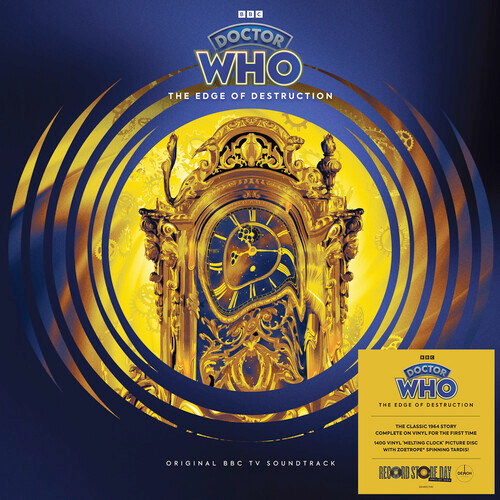 Doctor Who: The Edge of Destruction - on Limited PICTURE DISC vinyl for RSD24