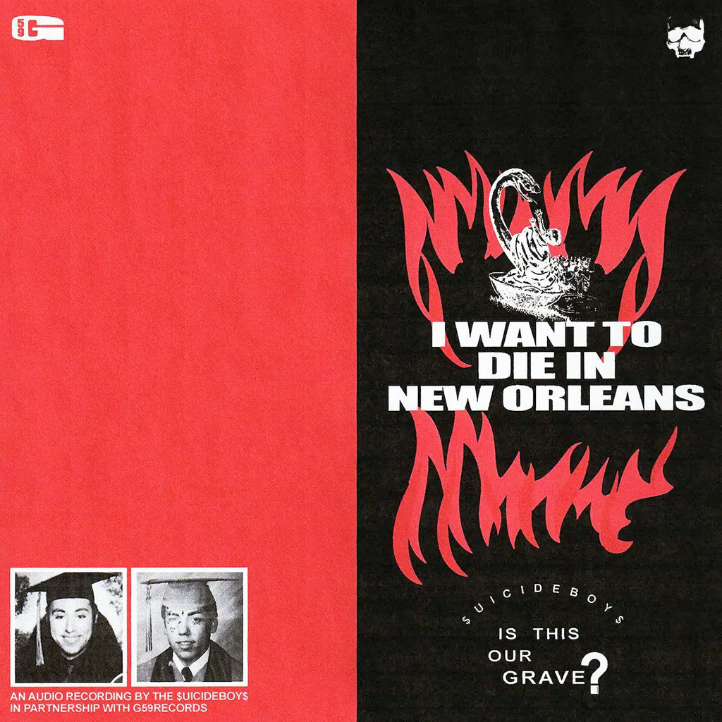 $uicideboy$ - I Want to Die in New Orleans - on limited colored vinyl