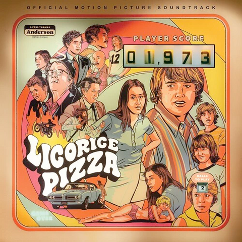 Various - Licorice Pizza Movie Soundtrack on limited colored vinyl