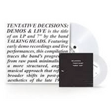 Talking Heads - Tentative Decisions - Special LP release for BF25 w/ bonus 7"